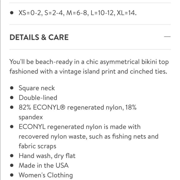 L*Space Wilder Cinched Asymmetrical Bikini Top & Bottom in Eco Tropicale - Picture 12 of 12